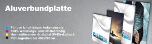 Aludibond Werbeschilder